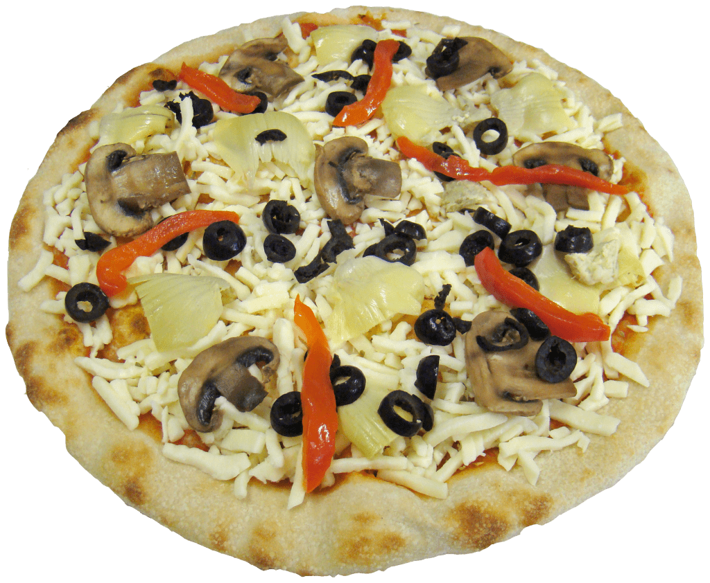 pizza vegetal